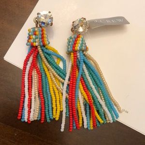 J Crew Tassel Earrings